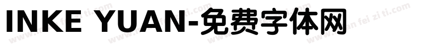 INKE YUAN字体转换